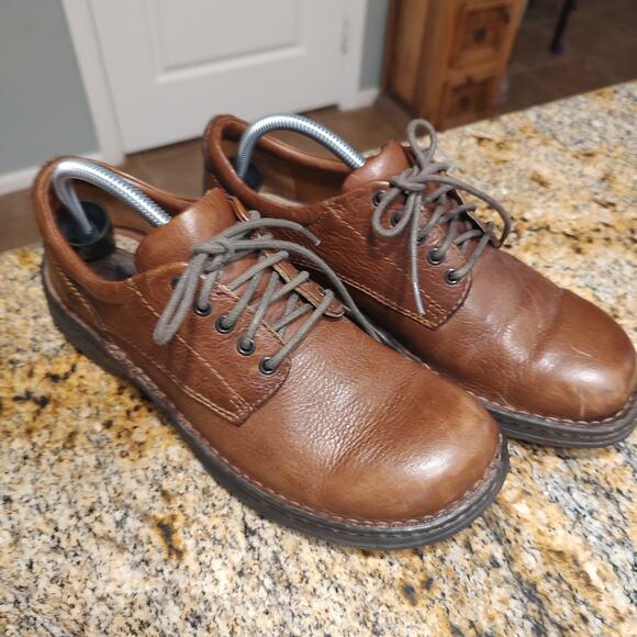 Born Brown Leather Shoes Size 9 M 42.5 Model C8110 - Picture 5 of 15